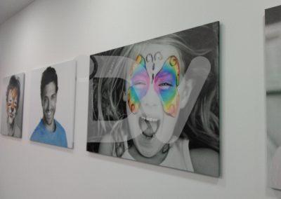 Fotografías en soporte de pvc ligero