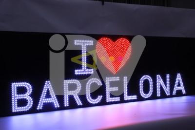 Rótulo led Barcelona