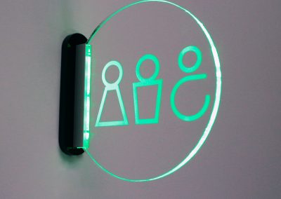 luz lavabos pictograma